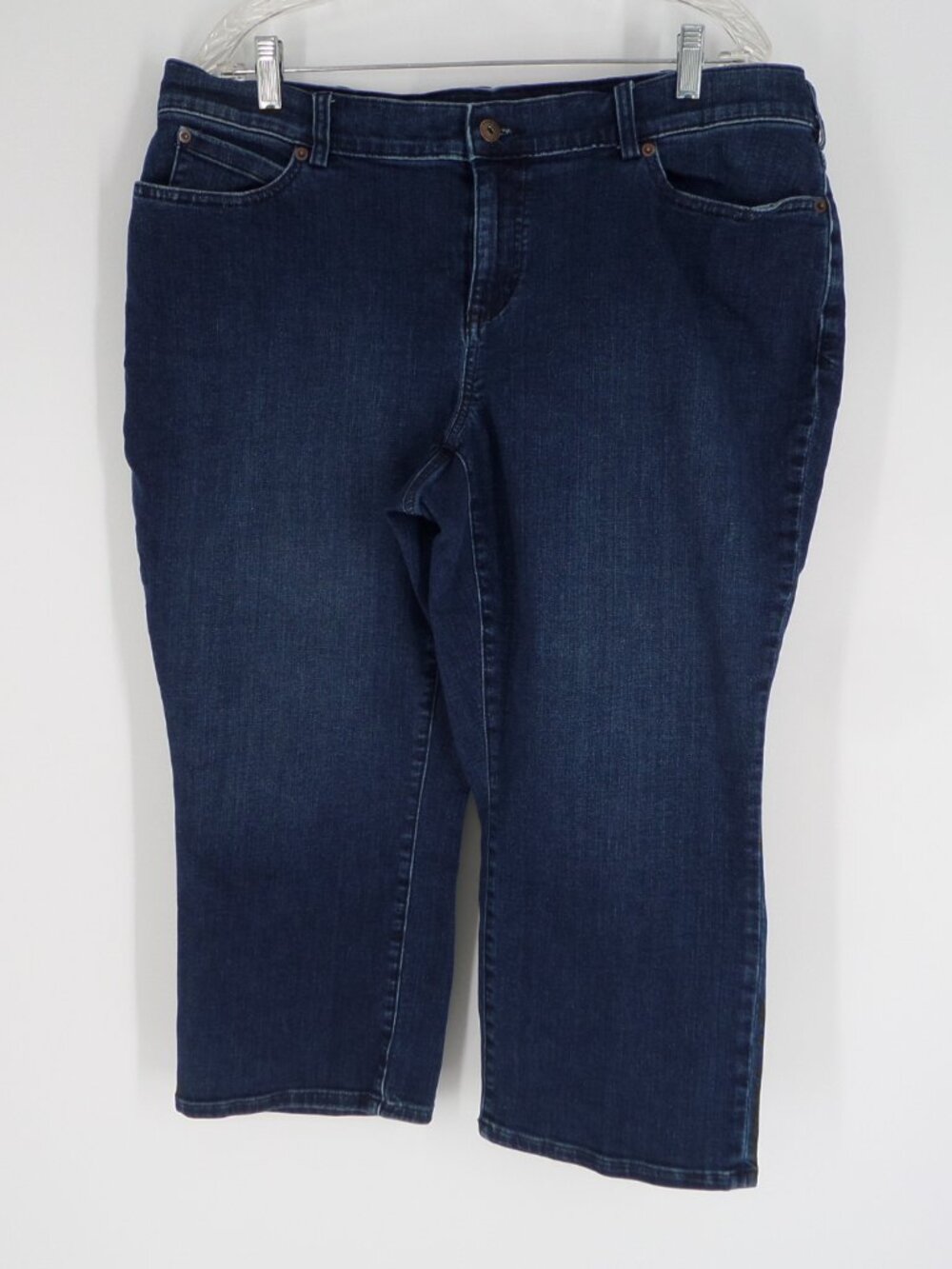 Duluth Trading Woman's Jean Crop Pants SZ 18W Excellent Used Condition